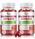Magnesium Citrate Supplements for Women/Men, Magnesium Citrate 400mg with Vitamin D3, Vitamin B6 and Cranberry Extract High Absorption, Improved Night Quality Muscle & Bone, 180-Count, 90 Days Supply