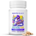 Mama's Select Postnatal Vitamins – Erhöht die Haargewinnung, die Milchversorgung, & Wellness – Allergen-Frei, Vegan, MTHFR Freundlich, methyliert Folat & B Vitamine, einfach zu schlucken, kein Biotin - 30 Kapseln