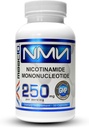 MAAC10 NMN Supplement 250mg Capsules - Genuine NMN Nicotinamide Mononucleotide NAD+ Supplement, Stabilized Form, Pairs Well with Trans-Resveratrol (30 x 250mg Capsules).