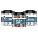 Earthborn Elements Pine Bark, L-Arginin, & L-Citrulline Capsule Bundle, 200 Kapseln Jeder, Pure & Undiluted, Keine Zusatzstoffe