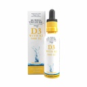 Buried Treasure Vitamin D3 & K2 Tropfen - 5000 IU D3 mit 100 mcg K2 für Knochen, Herz- und Immununterstützung, Sugar Free, 2 fl oz