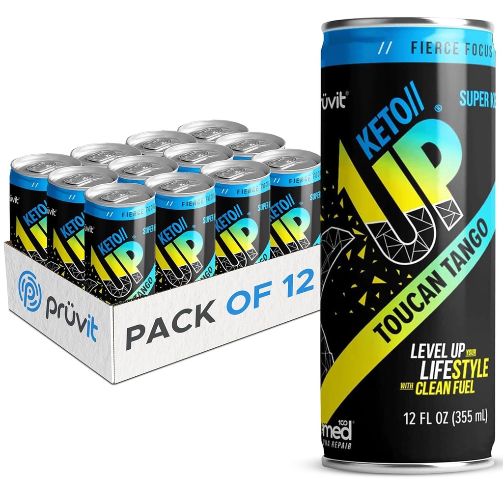 The Toucan Tango Keto//Up® Drink – Ready-to-Drink Ketone für Männer und Frauen - 12 Pack