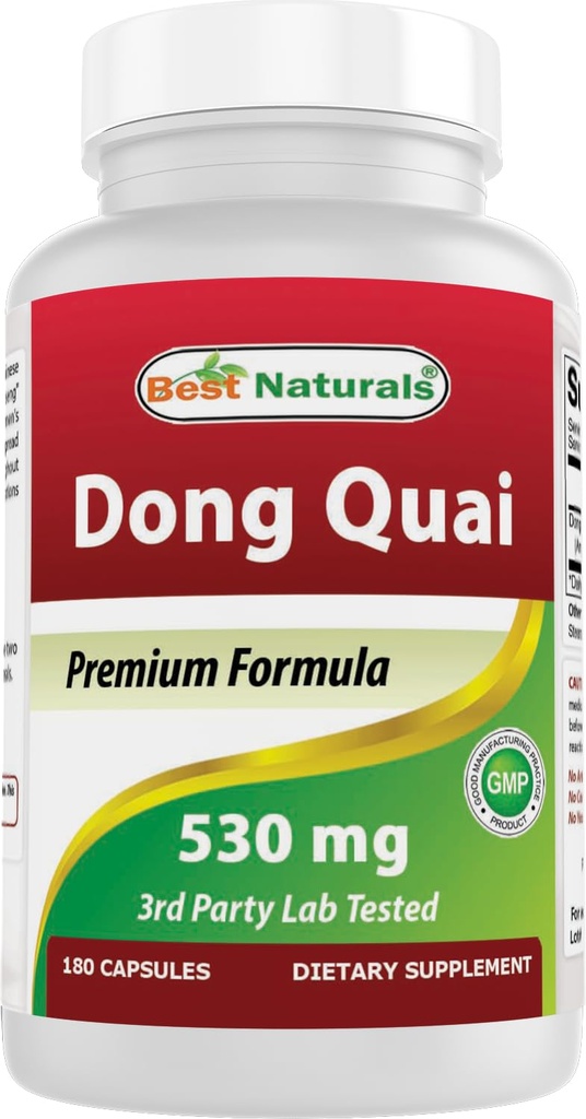 Best Naturals Dong Quai 530 mg 180 Kapseln