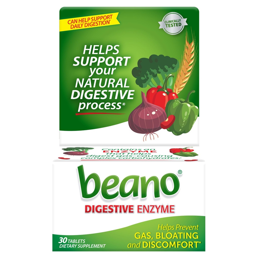 Beano Nahrungsergänzungsmittel, 30 Tabletten (Pack von 1)