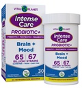 Vital Planet - Probiotici per la cura intensiva, Prebiotici organici, Postbiotici, Parabiotici, Integratore per la salute 4-in-1 completo per adulti, 65 miliardi di CFU, 67 Strains, Digestivo e Immune 30 ct