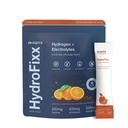 HydroFixx Hydrogen + Electrolytes Mix - Variety Pack | H2 Hydration with Molecular Hydrogen, Sodium, Potassium, Magnesium | LemonLime, MixBerry, Orange Caffeine | 6 Count (6, Orange Caffiene)