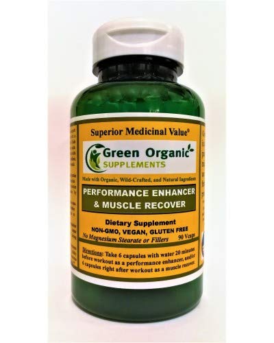 Green Organic Supplements' Muscle Recover & Performance Enhancer