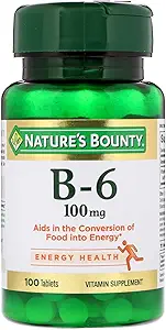 Vitamine B6, 100mg, 100 comprimés (paquet de 4)