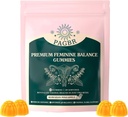 Source vitale Équilibre féminin Gummies d'ananas pour améliorer immune, sans gluten et halal, santé et bien-être Hawaïen, végétalien pour les femmes60 Gummies (1)