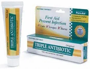 Triple Antibiotique Firs Aide Onguent Antibiotique 0,33 oz (2 boîtes)