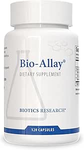 Biotics Research Bio Allay Supporta l'equilibrio fisico generale, la flessione congiunta e il comfort, il cartilage e il supporto congiunto, White Willow, Claw del diavolo, Boswellia, 120 capsule