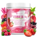 Migcopat Superfood Fiber Powder with Probiotics, Prebiotics, Digestive Enzymes, Vitamin C, Inulin, Magnesium, 14G Fiber Supplement for Digestive Support & Skin Health, Strawberry, 40 Serv.