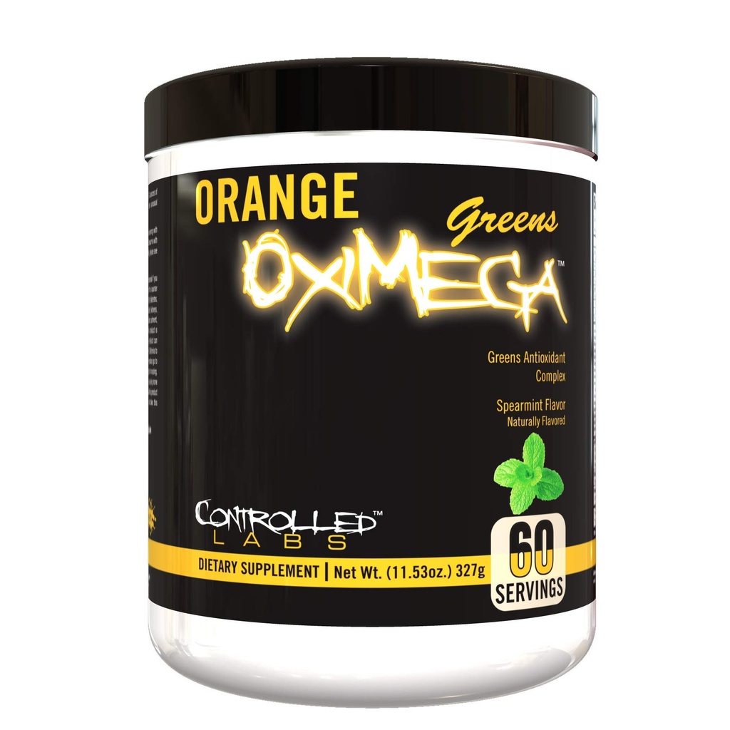 Kontrollierte Labs Orange OxiMega Greens Spearmint -- 0.72 lb