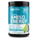 Optimum Nutrition Amino Energy - Pre Workout mit grünem Tee, BCAA, Aminosäuren, Keto Friendly, Green Coffee Extract, Energy Powder - Blueberry Mojito, 30 Portionen (Packaging May Vary)
