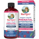 MARYRUTH'S Postnatal & Prenatal Vitamins for Women | Sugar Free | Womens Multivitamin for Pre-Conception, Pregnancy & Nursing | Ginger | Selenium | Folate | Vegan | Non-GMO | Gluten Free | 16 oz