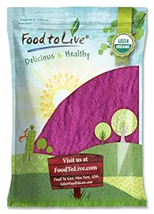 Lebensmittel zu leben Bio-Schwarz Johannisbeeren-Pulver, 8 Pfund — Non-GMO, Raw, Kosher, Vegan Superfood, Bulk, Rich in Antioxidantien, Groß für Säfte, Getränke und Glatte, Enthält Maltodextrin