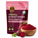 Spice Magic Organic Beet Root Powder 8 oz (226g) | Raw Beetroot Superfood, Natural Nitric Oxide | Pure, Non-GMO, Gluten Free, Water Soluble | Perfect for Smoothies, Baking & Juices