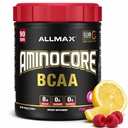 ALLMAX Nutrition AMINOCORE BCAA, Pink Lemonade - 945 g Pulver - 8.18 Gramm verzweigtkettige Aminsäuren pro Servierung - mit B Vitaminen - keine Füllstoffe oder nicht-BCAA Aminos - Zuckerfrei - 90 Portionen