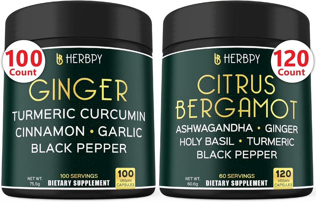 Bundle 5in1 Ginger Supplemento & 6in1 Citrus Bergamot Supplemento