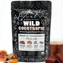 Organic Cocotropic Mushroom Hot Cocoa - Alternativa di caffè da bagno | Zucchero Cioccolato caldo | Polvere di cacao organica, funghi Reishi, Chaga, radice di Maca, curcuma | Delicious Sustained Focus, Energy & Mood Without Jitters | 16oz