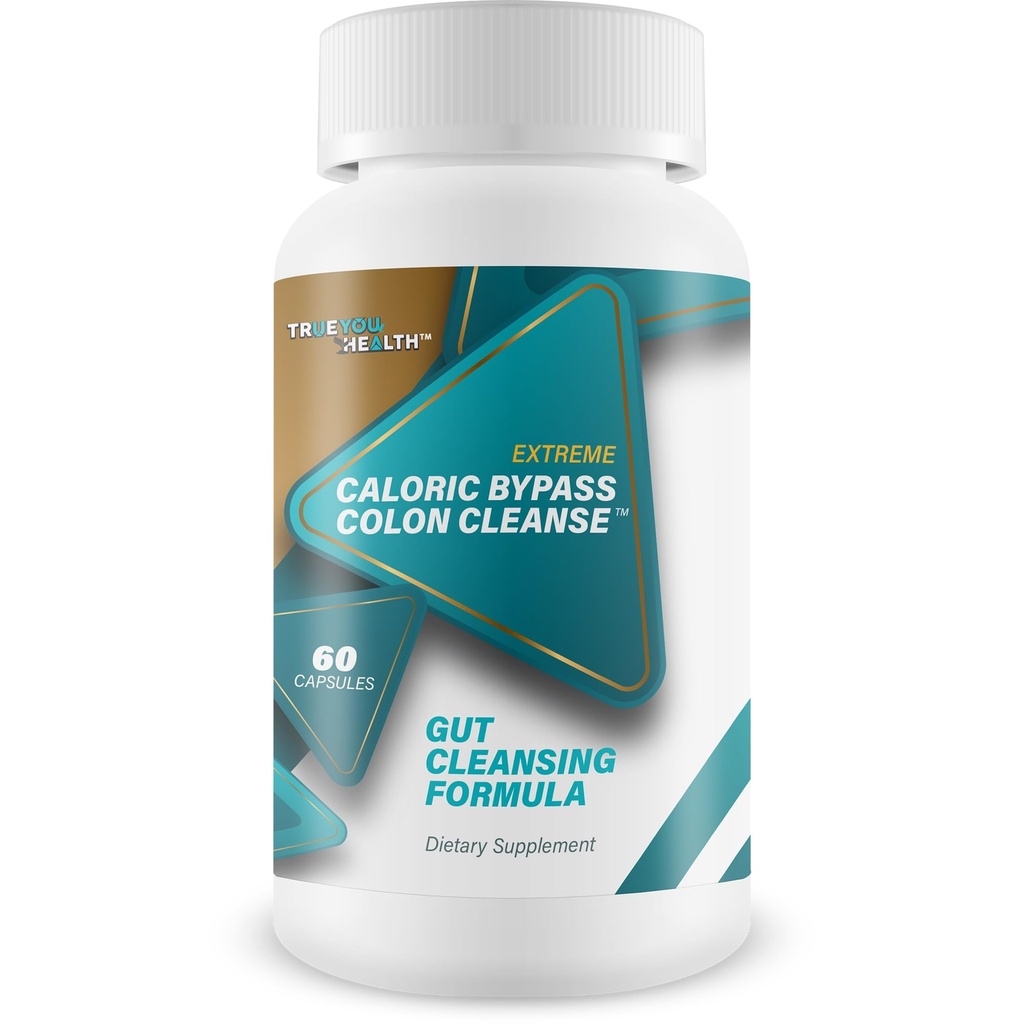 Caloric Bypass Colon Cleanse - Our Best Cleansing Caloric Bypass Pills - Gut Cleansing Digestive Cleanse - Probiotic Colon Cleanse - Sleep Lean Detox Pills for Women & Men - Cleanse Detox Supplement