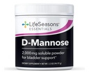 LifeSeasons D-Mannose-Pulver - Fast-Acting UTI Relief - Urinary Tract Health Supplement - Unterstützt gesunde Levels von Microflora & Eases Bladder Discomfort - 45 Portionen