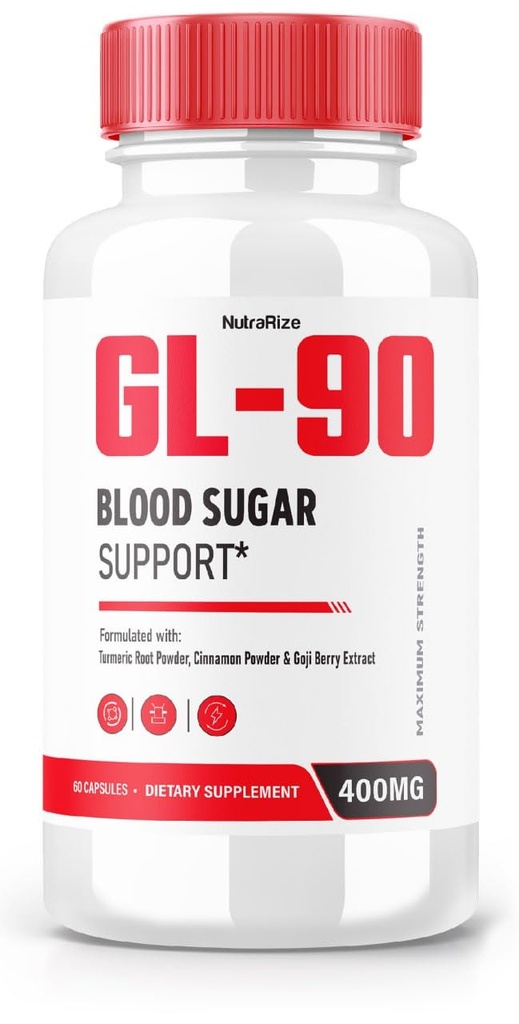 GL-90 - Oral Capsules to Maintain Stable Healthy Levels, GL-90 All-Natural Blood Dietary Supplement, GL-90 Advanced Formula for Optimal Health, GL 90 Reviews (60 Capsules)
