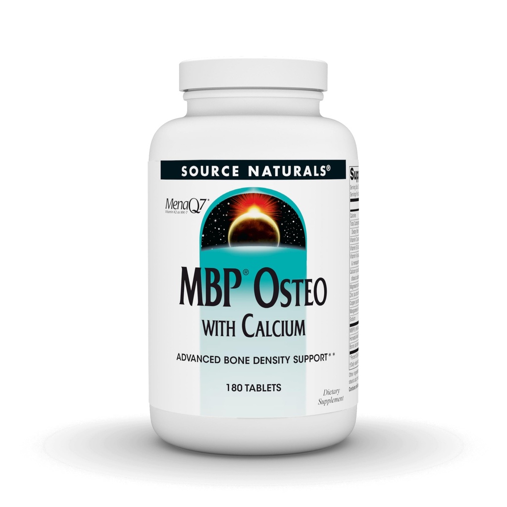 Quelle Naturals MBP Osteo mit Calcium, Advanced Bone Density Support*, 180 Tablets