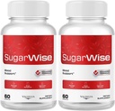 (2 Pack) Sugar Wise Capsules - The Official Support Capsules, All Natural Premium Advanced Formula, Multivitamin Support for Health & Wellness Reviews, 120 Capsules for 2 Months