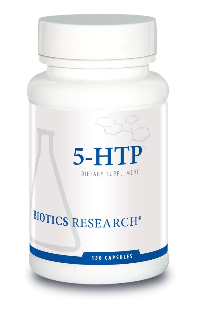 Biotics Research 5HTP 50mg 5HTP Gehirngesundheit fördert Calm Relaxed Mood Overall Sense of Well Being, Serotonin Production, 150 Kapseln