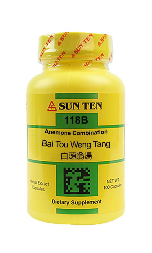 Sun Ten - Bai TOU Weng Tang Capsules (Anemone Combination)