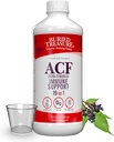 Trésor enterré ACF Extra Strength Immune Support, 16oz. avec coupe de dose, vitamines et herbes, supplément d'immunité alimentaire