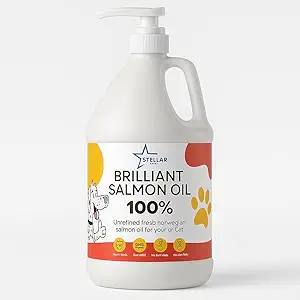 Huile de saumon sauvage pure d'Alaska pour chiens et chats-Stellar Chemical Corp