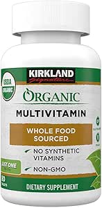 KIRKLAND Signature USDA Organic Multivitamin, 80 compresse rivestite