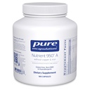 Pure Encapsulations Nährstoff 950 A Ohne Kupfer & Eisen | Hypoallergen Multi-Vitamin/Mineral Formel für optimale Gesundheit | 180 Kapseln
