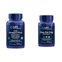Life Extension Super Omega-3 Plus EPA/DHA Fish Oil, Sesam Lignans, Olive Extract & One-Per-Day Multivitamin – Verpackt mit über 25 Vitaminen, Mineralien & Pflanzen