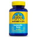 Natures Vie islandaise Kelp 41 mg Comprimés - Supplément d'iode et soutien thyroïdien - Sans gluten, Superfood vert non OGM - Garantie de 60 jours - 500 portions, 500 comprimés