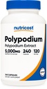 Nutricost Polypodium Leucotomos Extract 240 Capsules for 120 Servings - Vegan, GMO-Free, Gluten-Free
