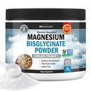 Magnesium Bisglycinate Powder Chelated Supplement - High Absorption Magnesium Glycinate Powder Supplement for Women and Men - Sleep, Muscle, Bone & Joint Support - Non-GMO Chelate - 237g, 60 Servings