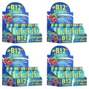Qualité de grade A, B12 Mélange d'arôme de baie, jusqu'à 7+ Heures d'énergie, 1,93 Fl Oz, 48 Compte