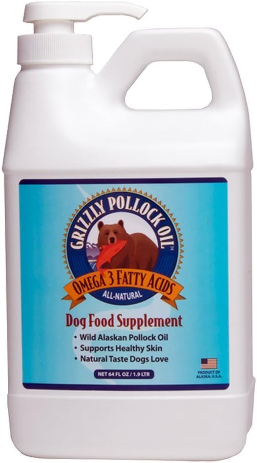 Supplément alimentaire pour chien grizzli, 64 once