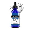 FWS Magnesium Citrate Flüssigkeitstropfen für Erwachsene und Kinder, reines Magnesium Citrat, Organisch, Non-GMO, Vegan, unterstützt Schlaf ruhige Energie Muskeln Nerves, einfache einstellbare Dosierung, 4 Monate Versorgung, 4 Unzen