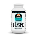 Quelle Naturals L-Lysine freie Form, 1000 mg - Aminosäure Ergänzung unterstützt Energiebildung & Collagen - 200 Tabletten