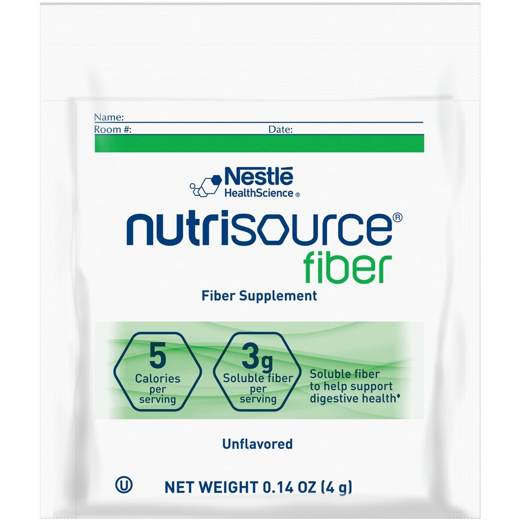 Nestle Nutrisource Fiber Supplemento non aromatizzato 4 Gram Packet 75 Ct