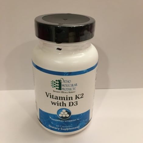 Ortho Molecular Vitamin K2 with D3-60 Capsules