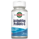 KAL Acidophilus compresse, Probiotic-5 capsule, 3 Bil, 60 conte