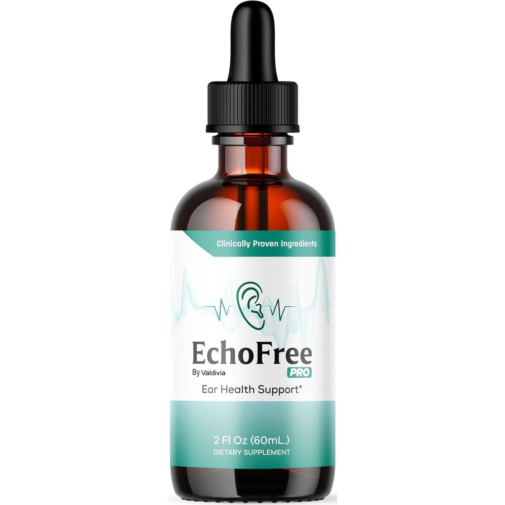 Valdivia Echo Free Drops - EchoFree Ear Support Supplement Liquid Drop - Valdivia Echo Free Drops – Daily Liquid Supplement (2 oz)
