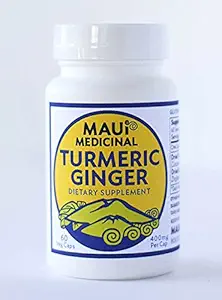 Turmeric Ginger 90 capsule veggie 400mg per capsula (originariamente coltivato) Stati Uniti