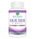 I migliori naturali della terra Supplemento di capelli, pelle e unghie con biotina, collagene, vitamine per capelli sani, pelle luminosa, unghie forti