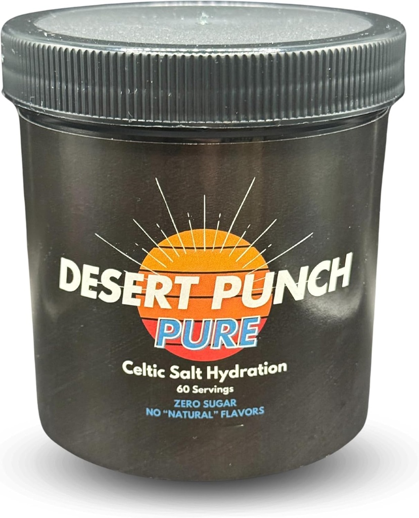 Sel celtique Poudre d'hydratation des électrolytes (60 portions - Sans sucre - Arôme d'agrumes légers)